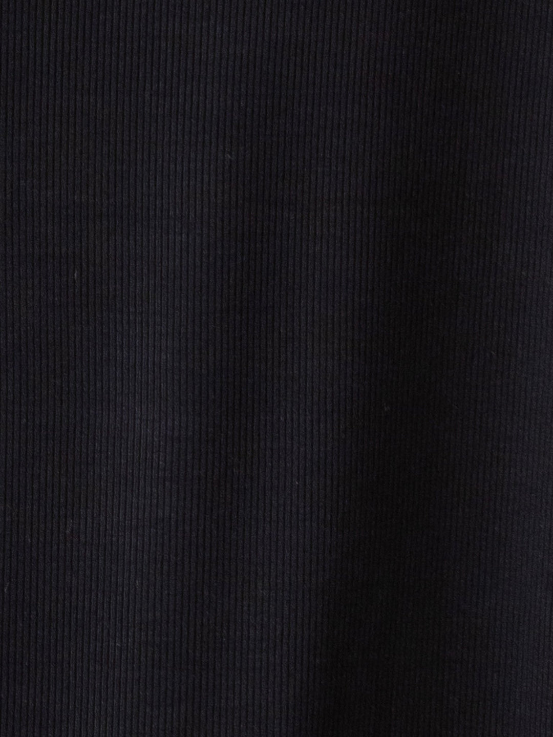 Women's Rib-Knit Bamboo Lounge T-Shirt - Black