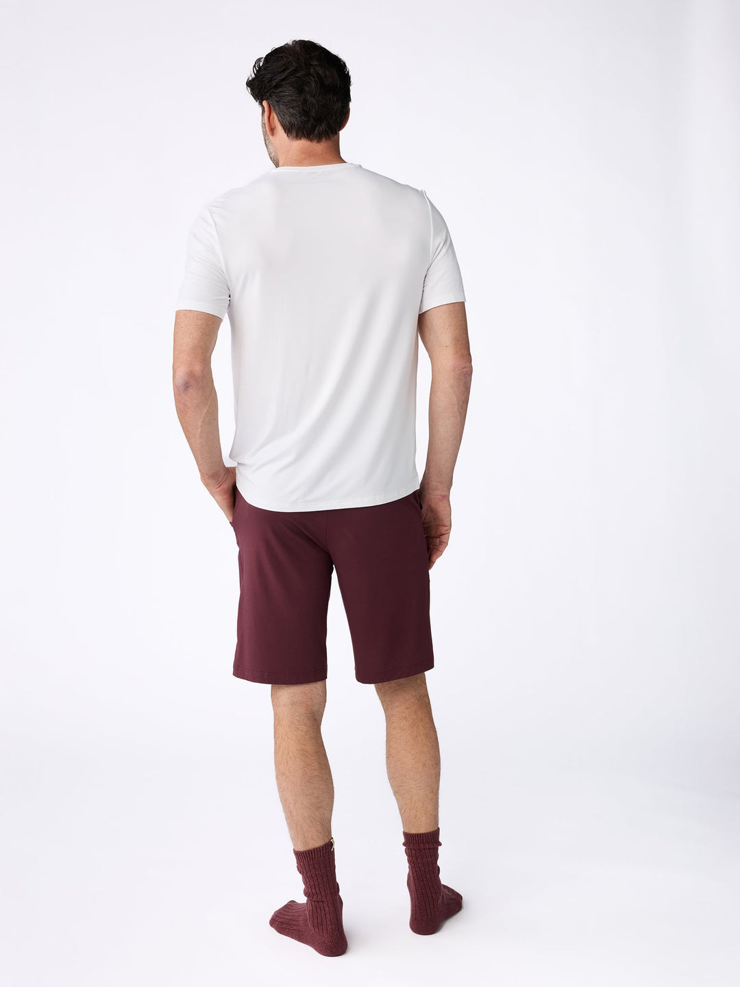 Men's Jersey Bamboo Lounge T-Shirt - White