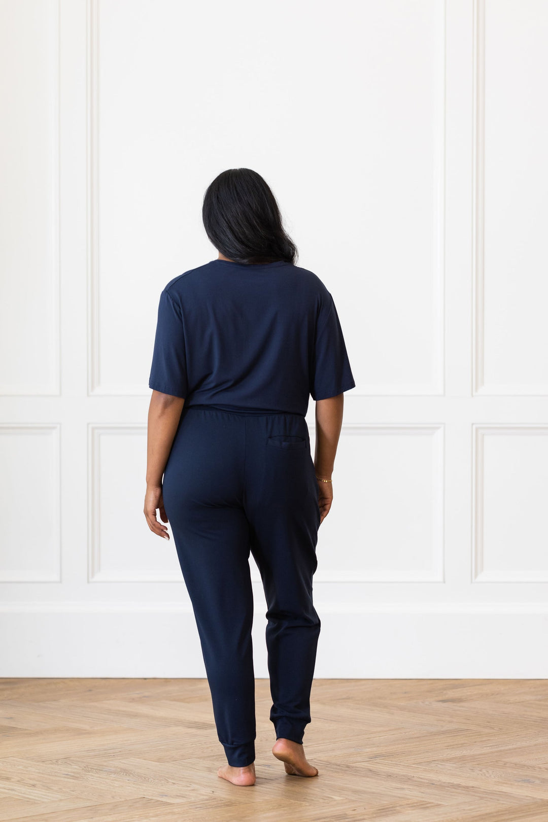 Women's Jersey Bamboo Lounge T-Shirt - Navy