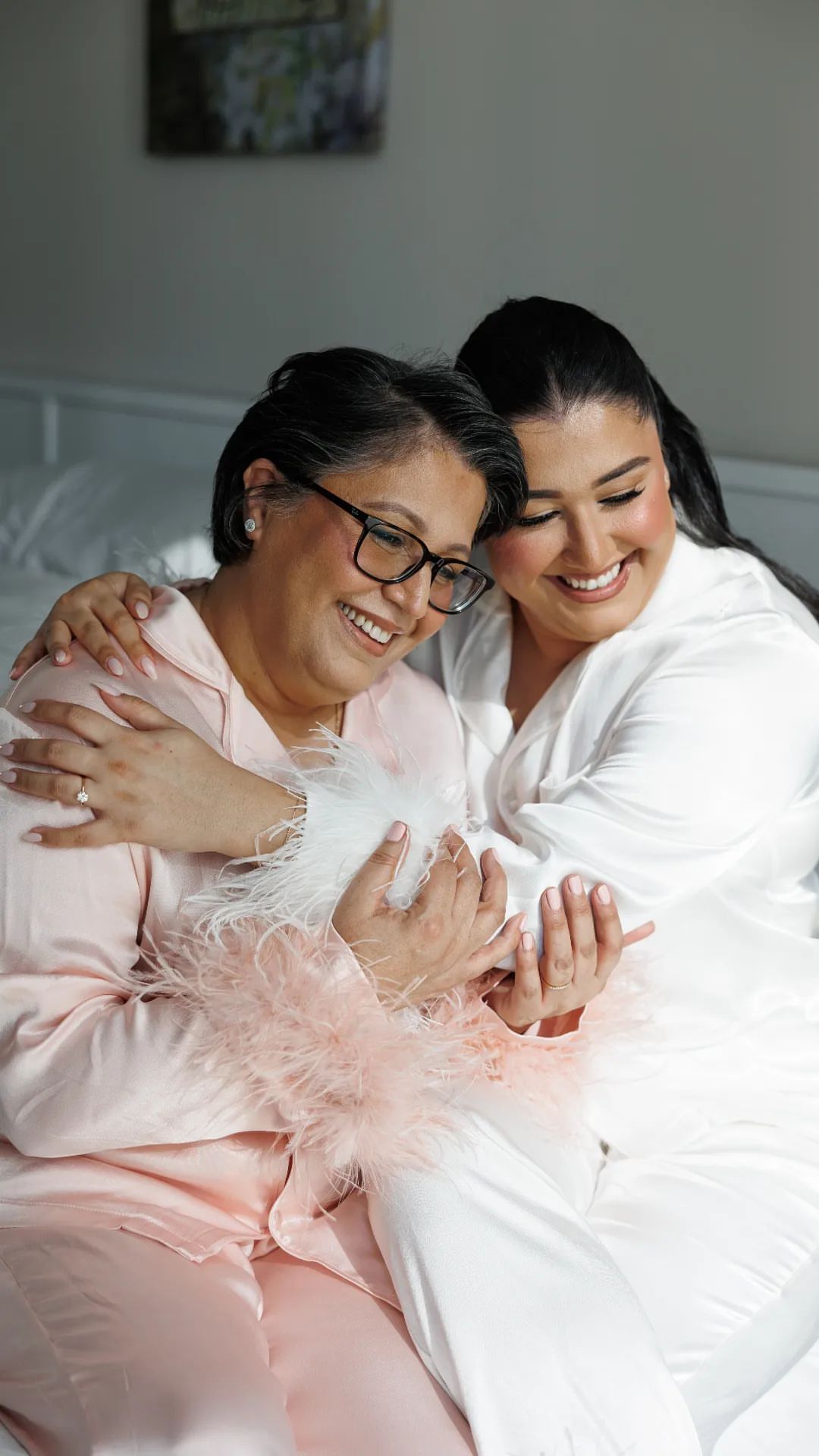 Ivory Feather Pyjama Winter Set