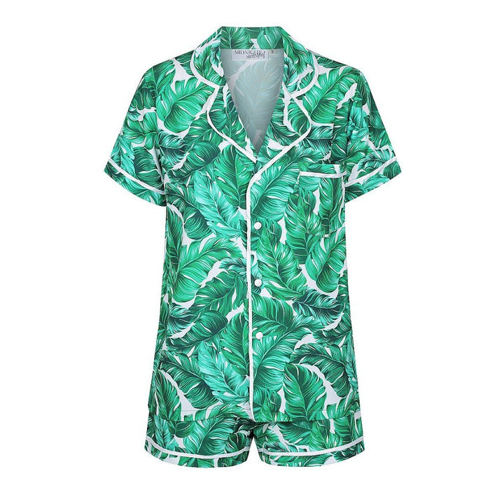 Limited Edition Personalised Pyjama Set - Short Sleeve Hamptons Print