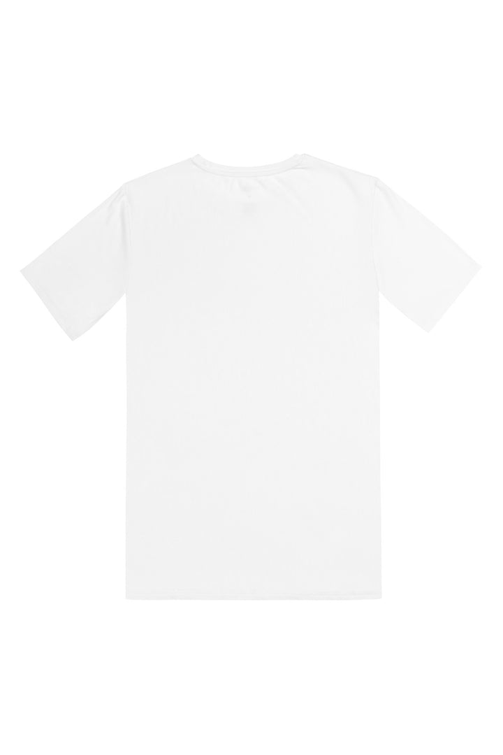 Men's Rib-Knit Bamboo Lounge T-Shirt - White