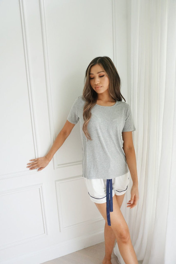 Women's Jersey Bamboo Lounge T-Shirt - Grey