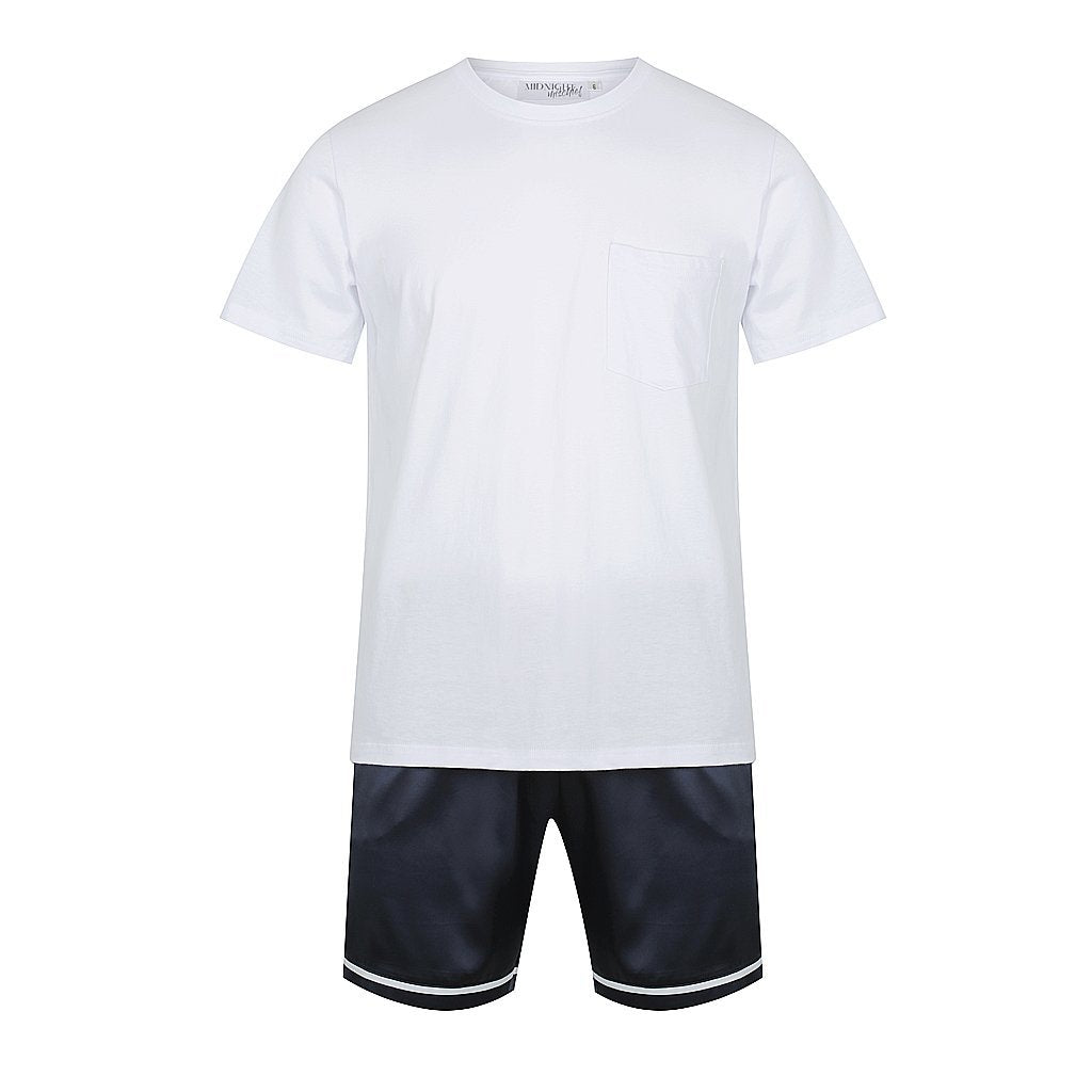 Men's Cotton Shirt + Shorts