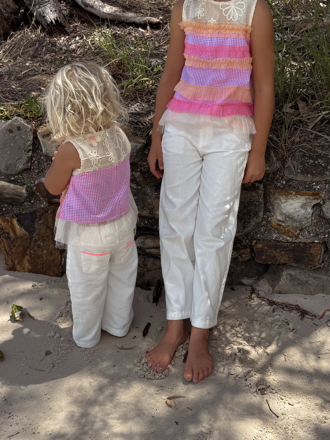 Liv White Denim