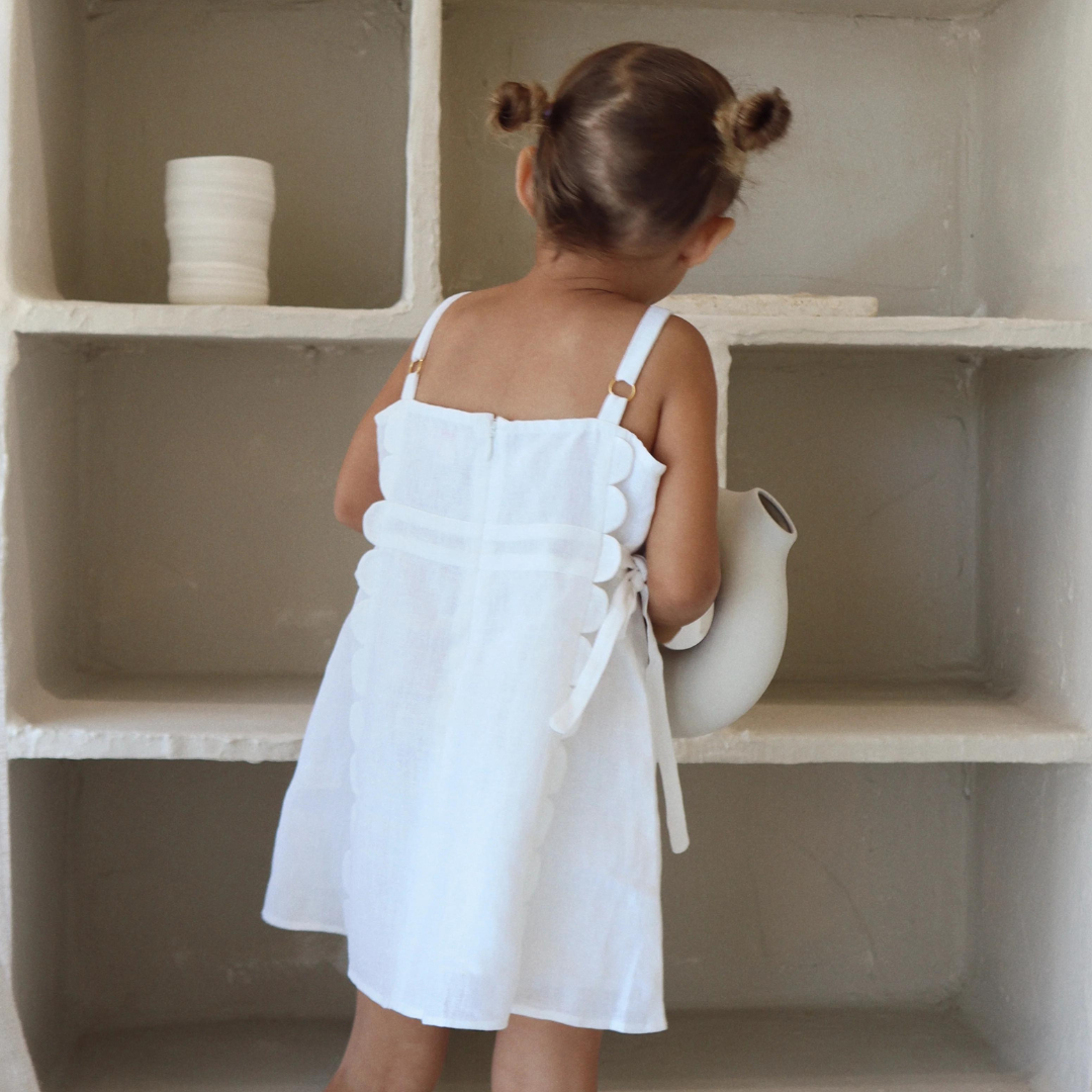 Freya linen shirt dress clearance