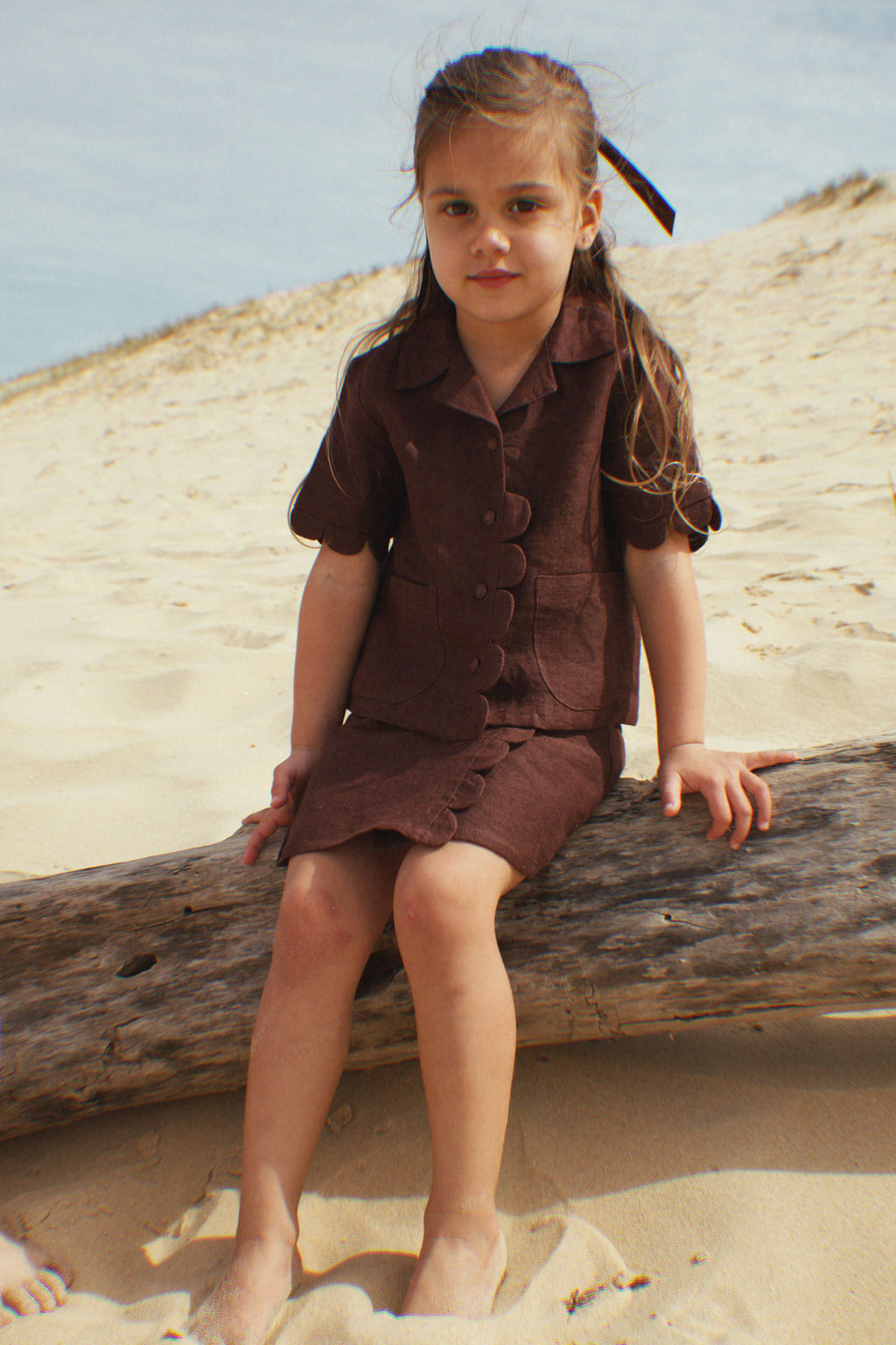 The Luna Brown Shirt