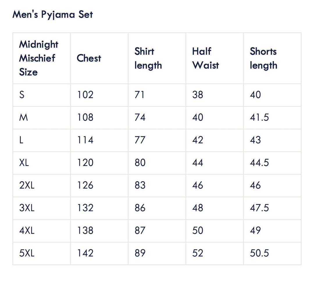Men's Satin Personalised Pyjama Set - Short Sleeve Red/White