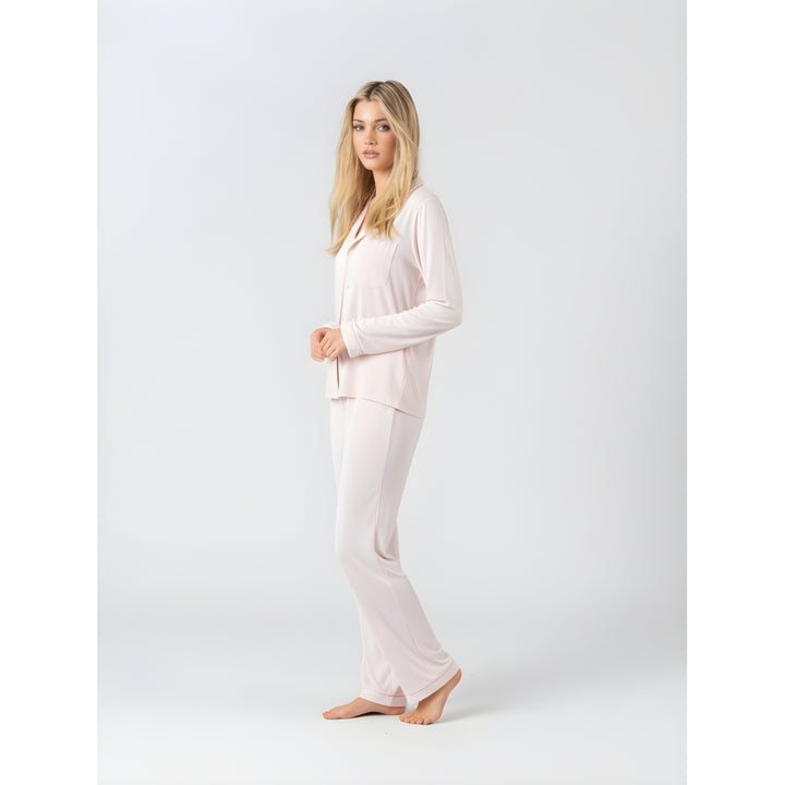 Midnight Modal Winter Pyjamas - Pink