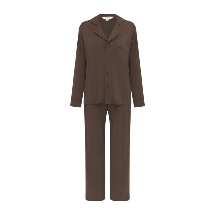Modal Winter Pyjamas - Cacao Brown (Pre-Order)