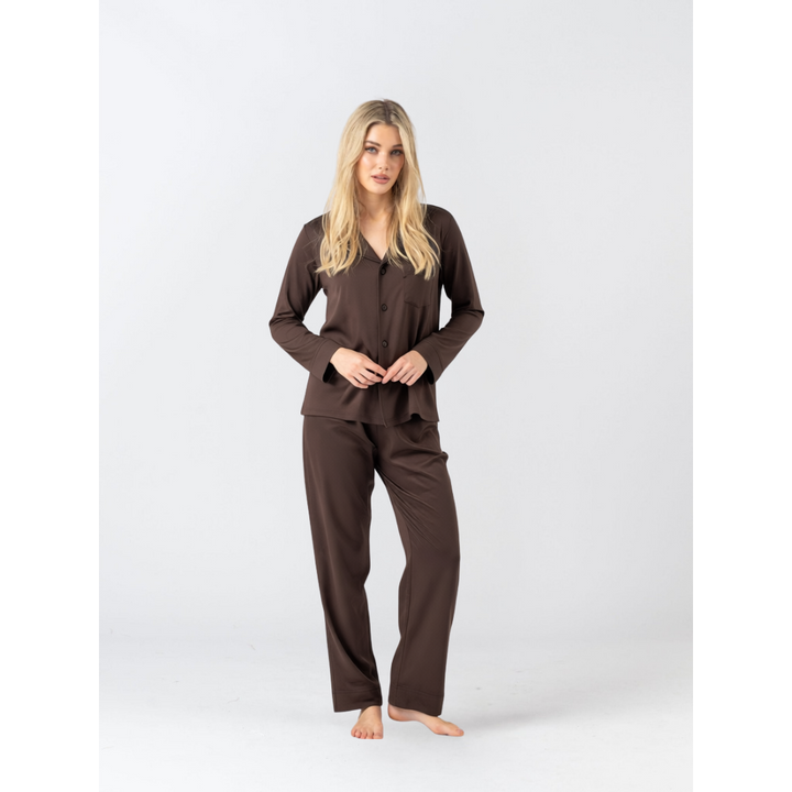 Modal Winter Pyjamas - Cacao Brown (Pre-Order)