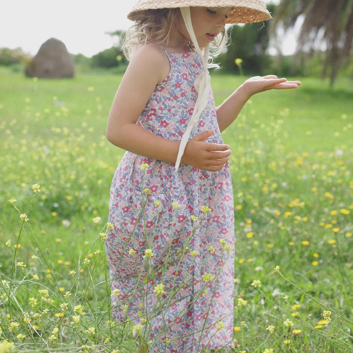 Kids Camilla Cotton Dress - Floral