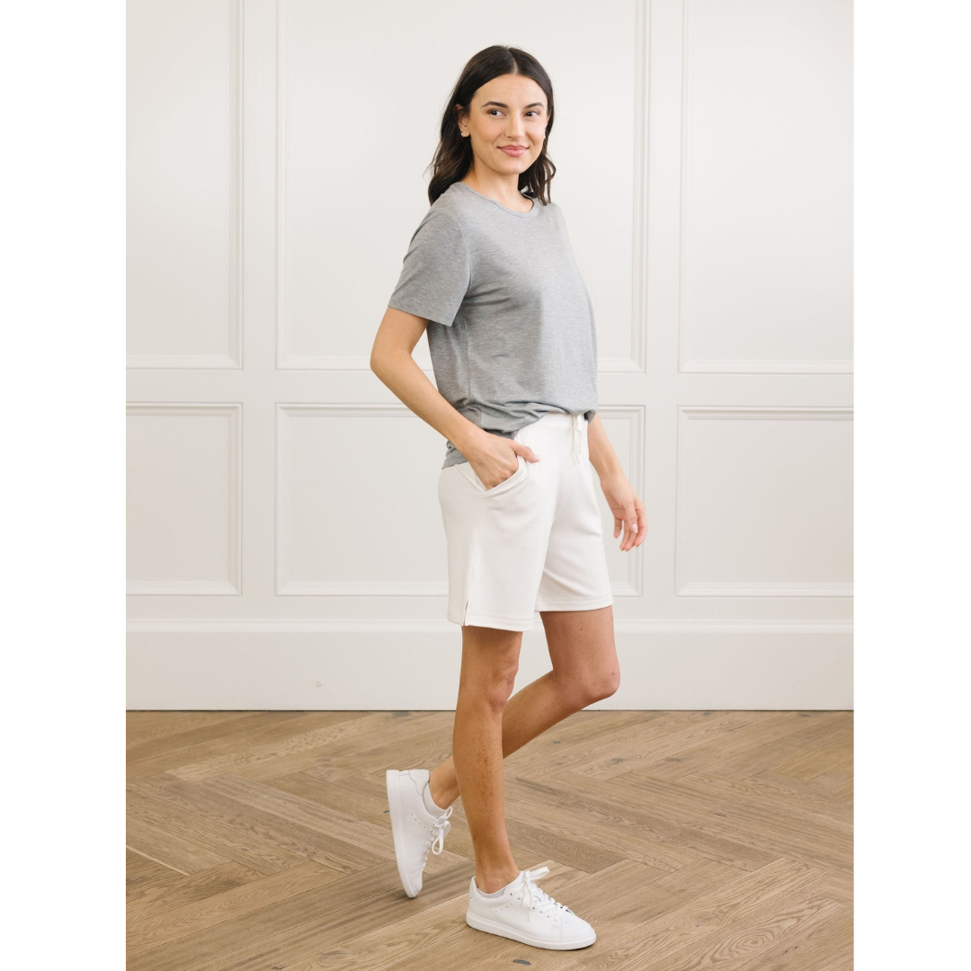 Women's Jersey Bamboo Lounge T-Shirt - Grey