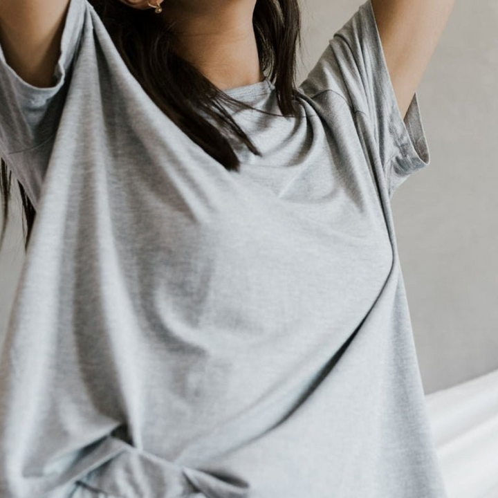 Women's Jersey Bamboo Lounge T-Shirt - Grey