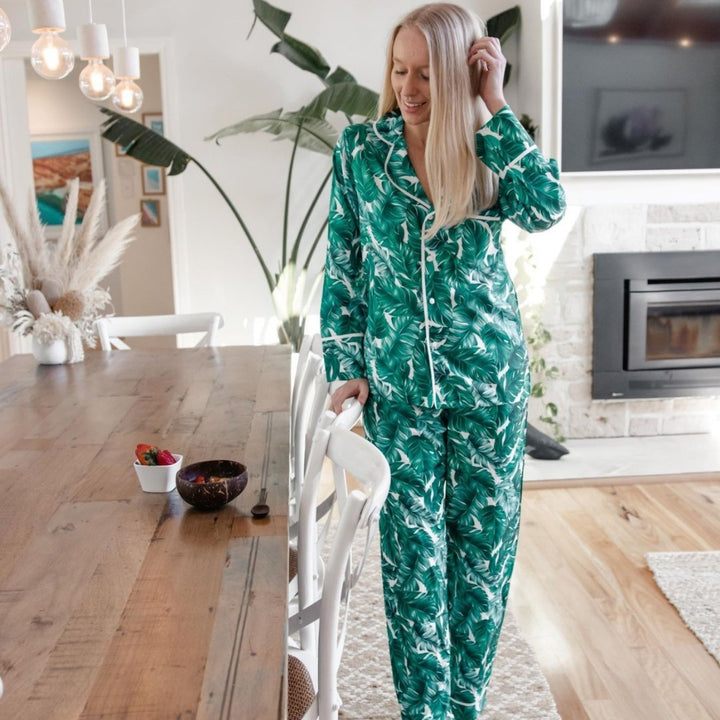 Limited Edition Personalised Pyjama Winter Set - Hamptons Print