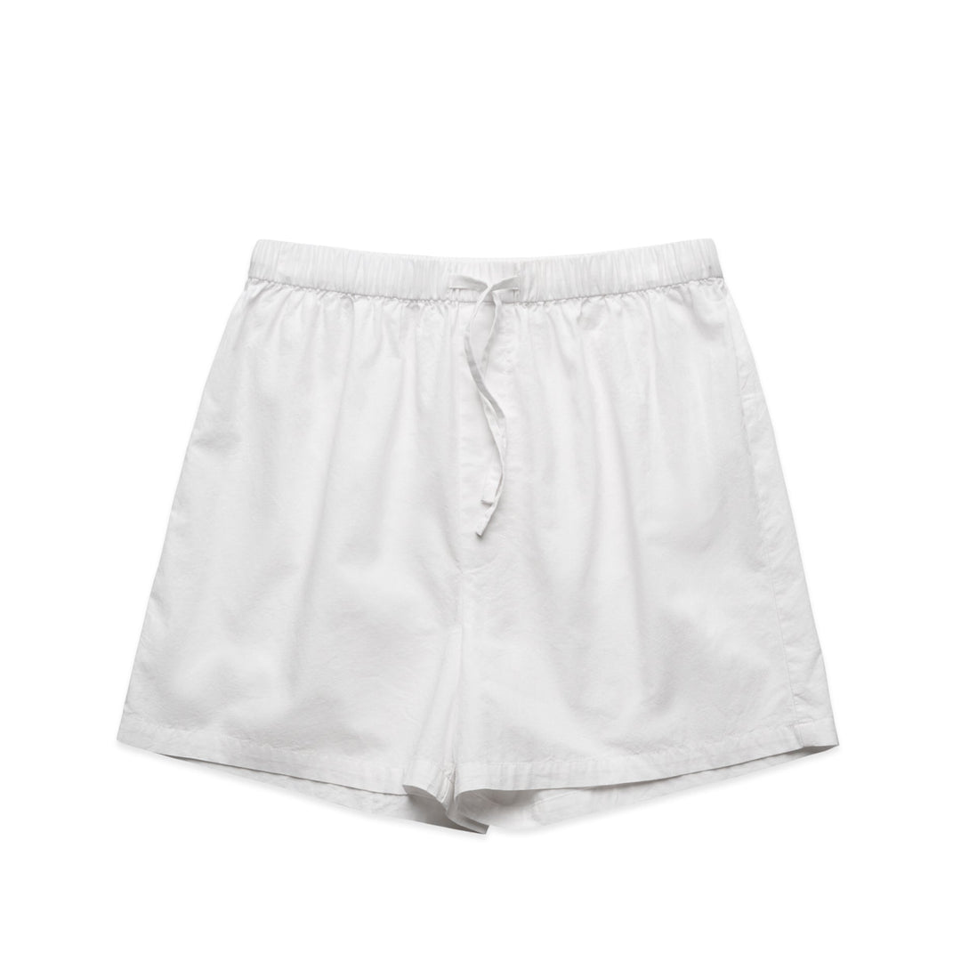 Cotton Pyjama Shorts - White