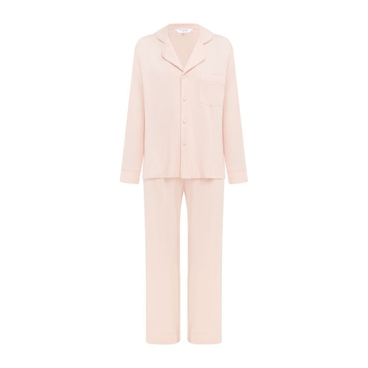 Modal Winter Pyjamas Long Sleeve & Long Pants - Pink