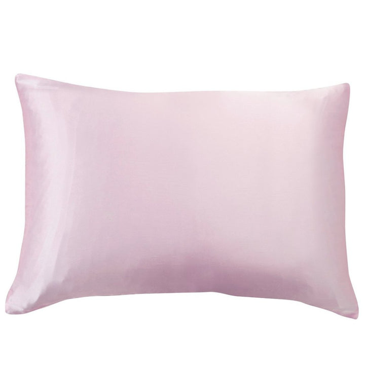 PINK Personalised Silk Pillowcase - Queen Size