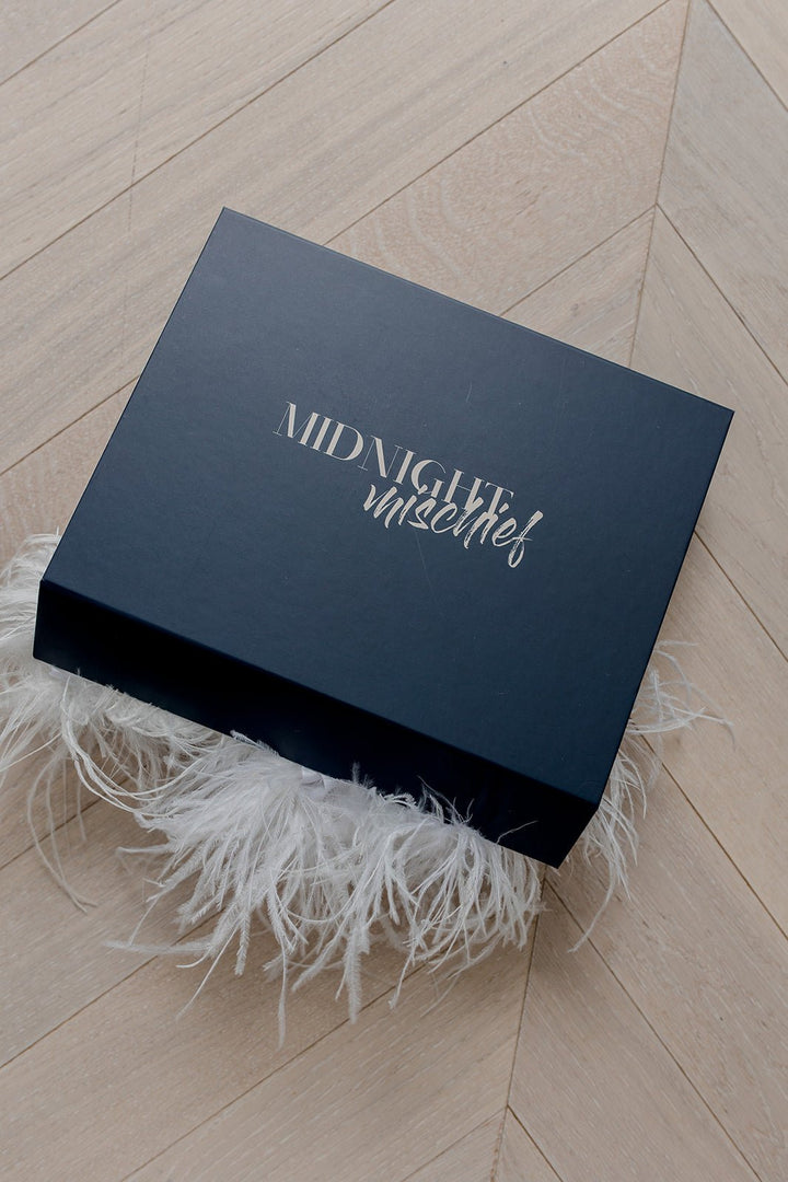 Premium Navy Gift Box & Card