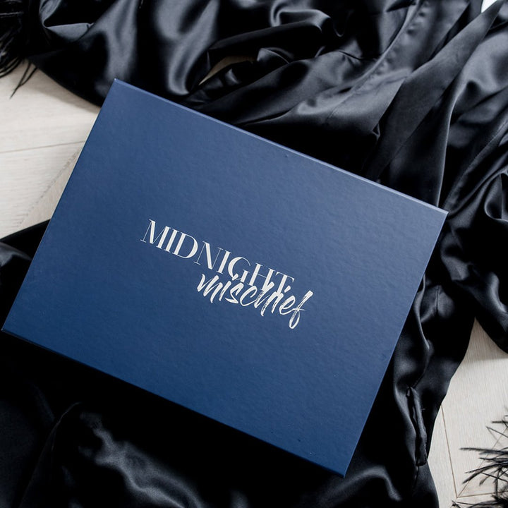 Premium Navy Gift Box & Card