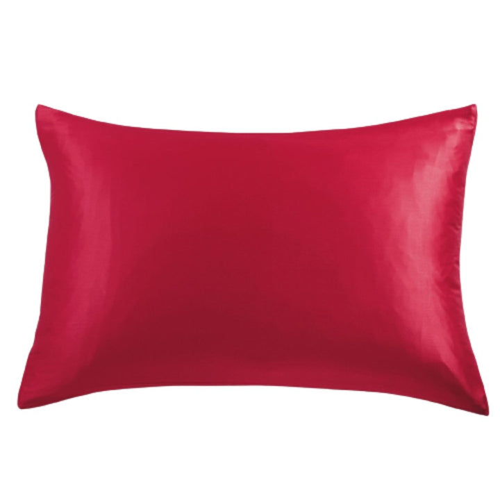 RED Personalised Silk Pillowcase - Queen Size
