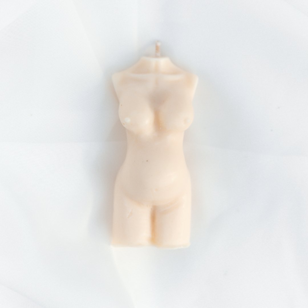 Sculptural Collection | Pregnant Torso Candle