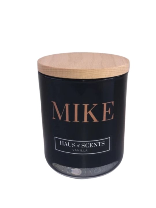 Signature Luxe Personalised Candle - Black