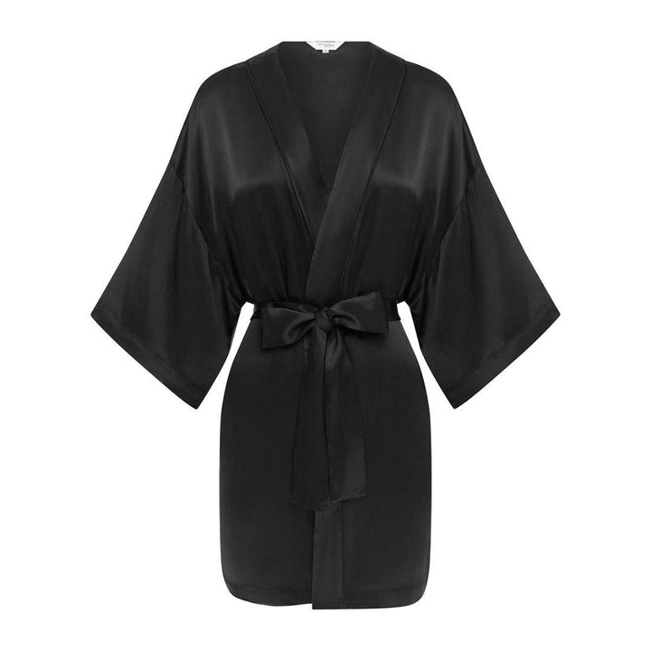 Viscose Robe - Black