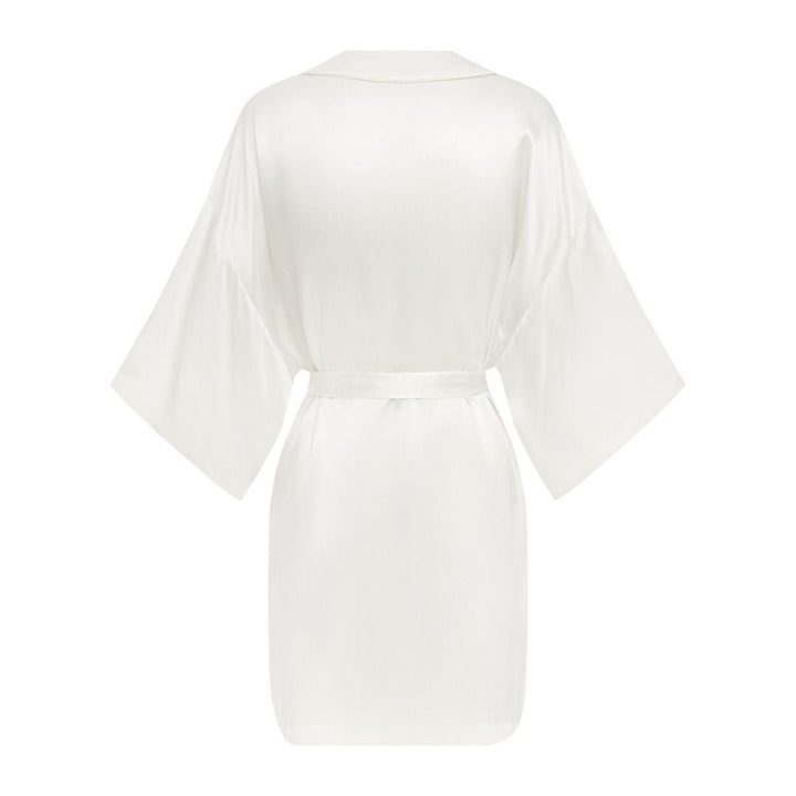 Viscose Robe - White